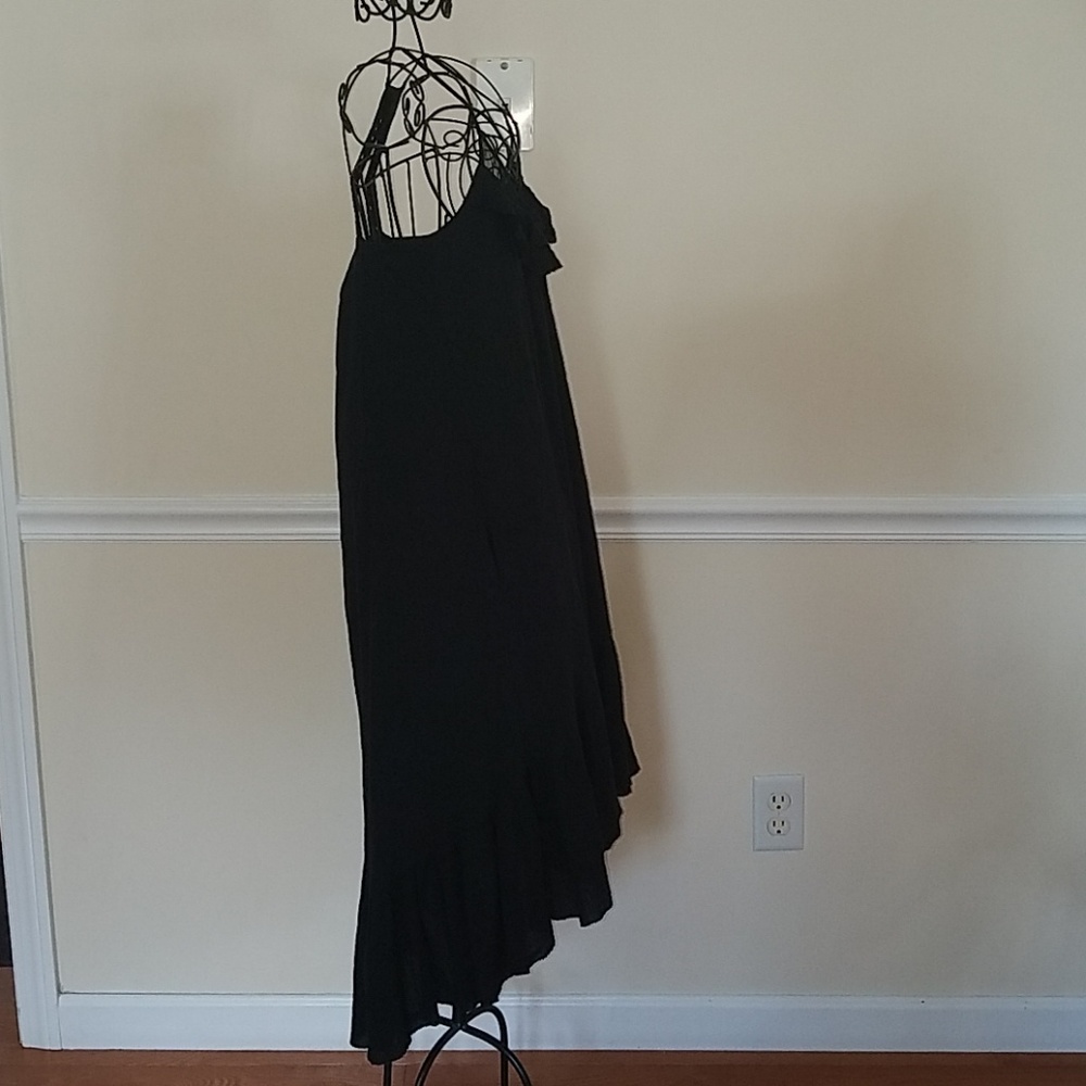 Women's Rebecca Minkoff black midi dress size S - Picture 2 of 3